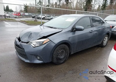 2016 Toyota Corolla L из США, поврежденный, VIN 5YFBURHE4GP476074